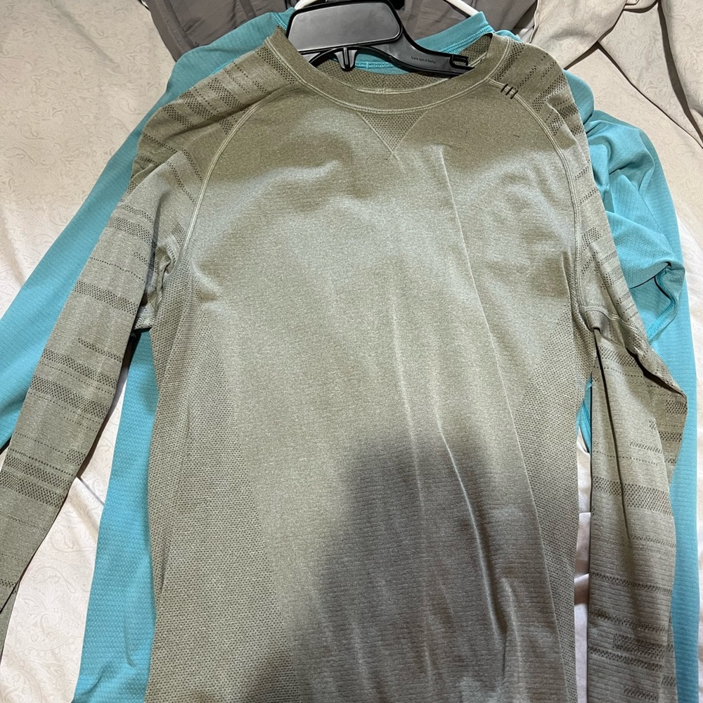 Green lululemon long sleeve